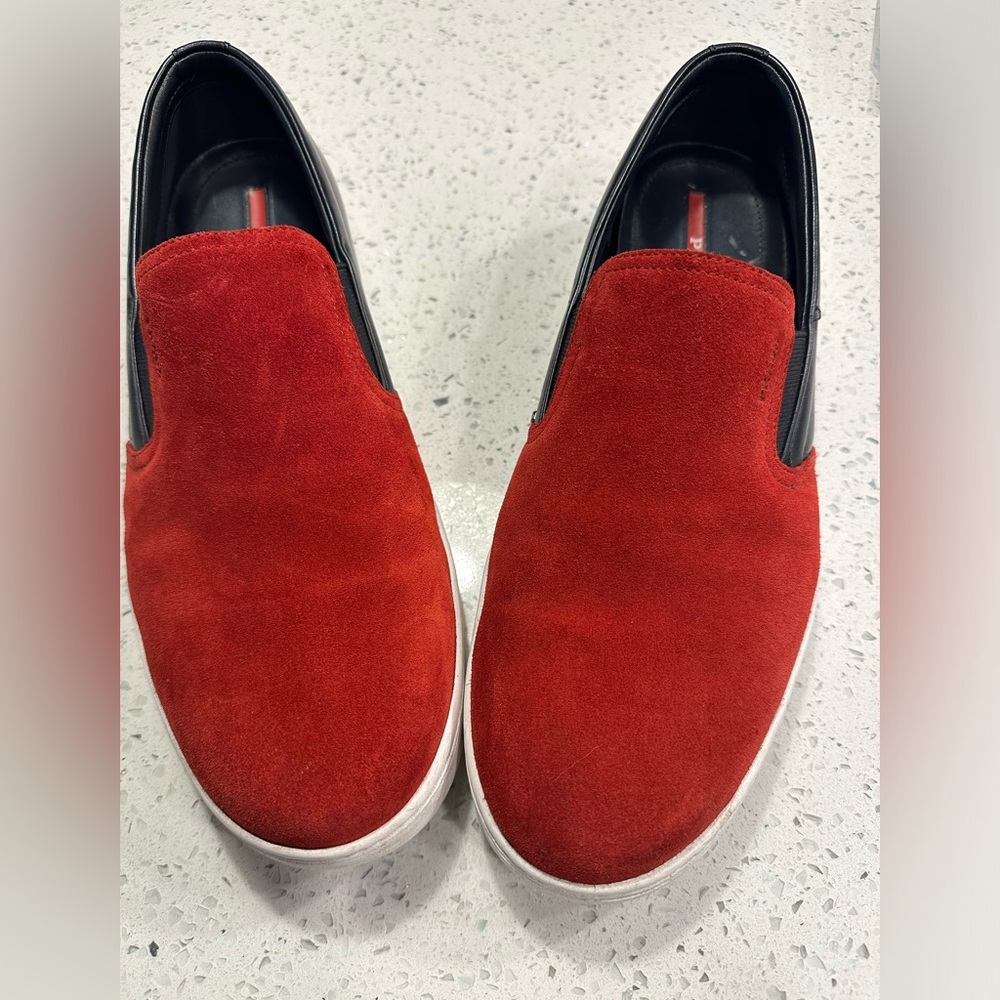 PRADA slip ons